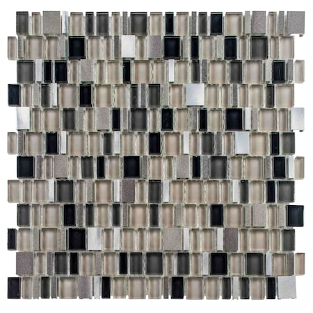 Andova Tiles ANDOVA TILES Quest Random Mosaic Tile ANDQUE526